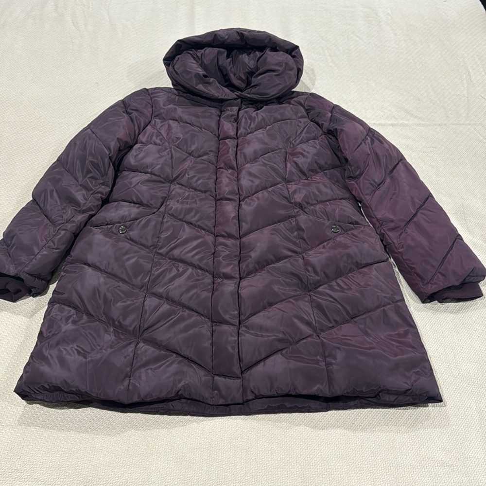 Steve Madden Purple Puffer Jacket